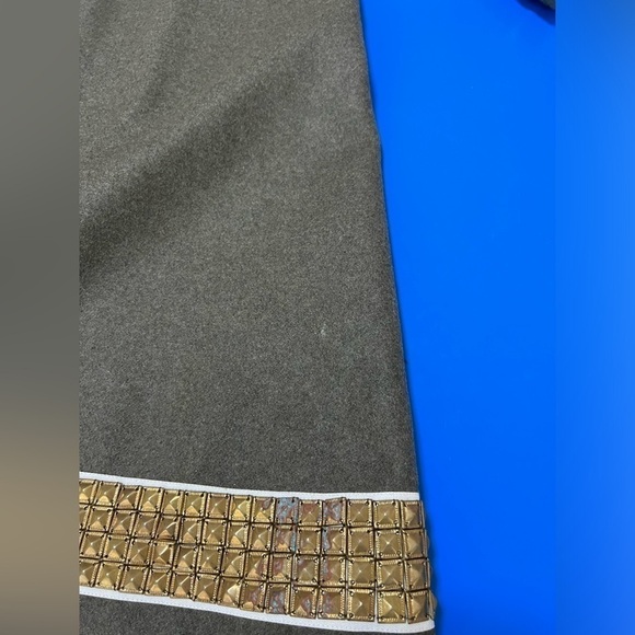 Gryphon Wool Green Shin Length Coat. Size XL. Great Condition. - Picture 10 of 11